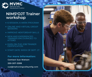 Workshop offered to new and experienced trainers