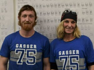 Gasser Chair welder wishes Happy Mother’s Day to his boss